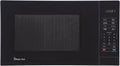 1.1 cu. ft. Countertop Microwave Oven, in Black with Gray Cavity