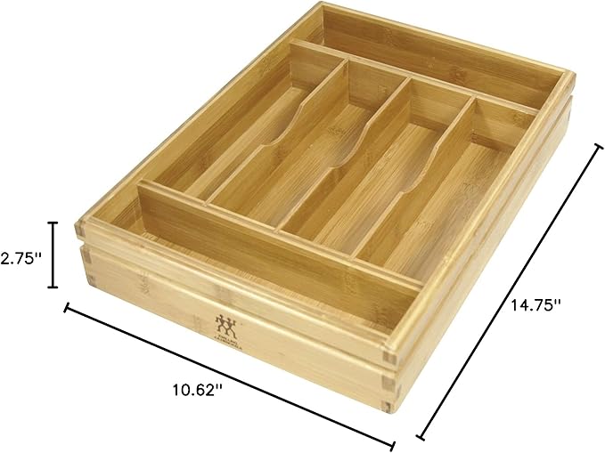 ZWILLING Bamboo Flatware Storage Tray