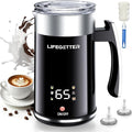 Milk Frother and Steamer 6-in-1 Electric Milk Frother 420ml/14.2oz Automatic Hot and Cold Foam Maker with Temp Contro Milk Warmer for Latte Cappuccino Macchiato Hot Chocolate Yogurt