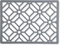 GASARÉ, Extra Large, Thick, Silicone Trivet for Hot Dishes, Pots, and Pans, Heat Resistant Mat for Countertop, Hot Pad for Kitchen, Easy to Clean, 16 x 12 x 3/8 Inches, Gray