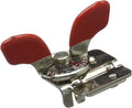 Nogent Super Kim Safety Can Opener, Made in France, Leaves No Sharp Edges, Red