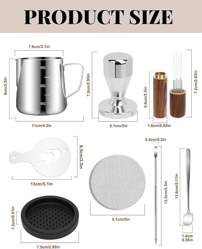 350ML Cup & 51MM Espresso Kit and 350ML Cup & 53MM Espresso Kit