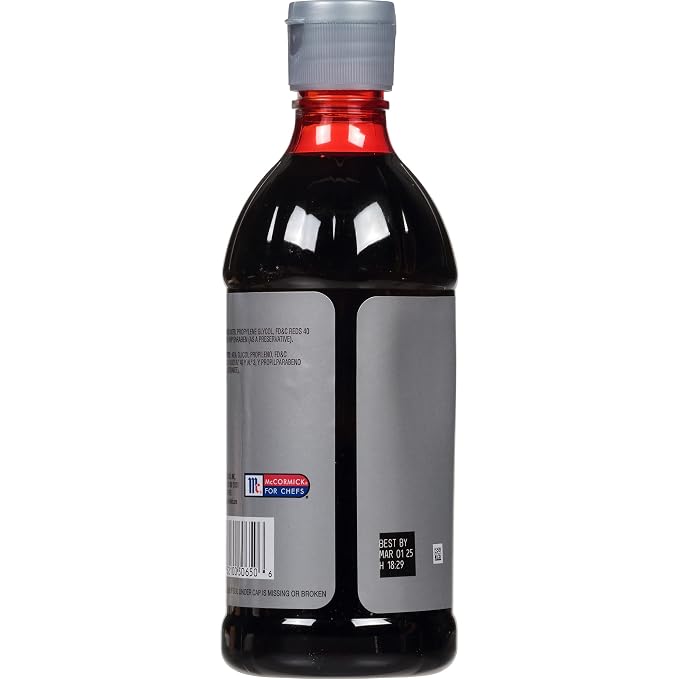 McCormick Culinary Red Food Coloring, 16 fl oz - One 16 Fluid Ounce Bottle of Red Food Coloring Liquid for Adding Rich Color to Cakes, Cookies, Icings, and More
