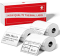 [3x230 pcs] Phomemo Original Labels for M110 M100 M220 M221 M120 M200, 1.97'' x 1.18''(50x30mm), 3 Rolls, 230 Labels/Roll, Square, White, Also Support Phomemo Shipping Printer for Barcode, Address