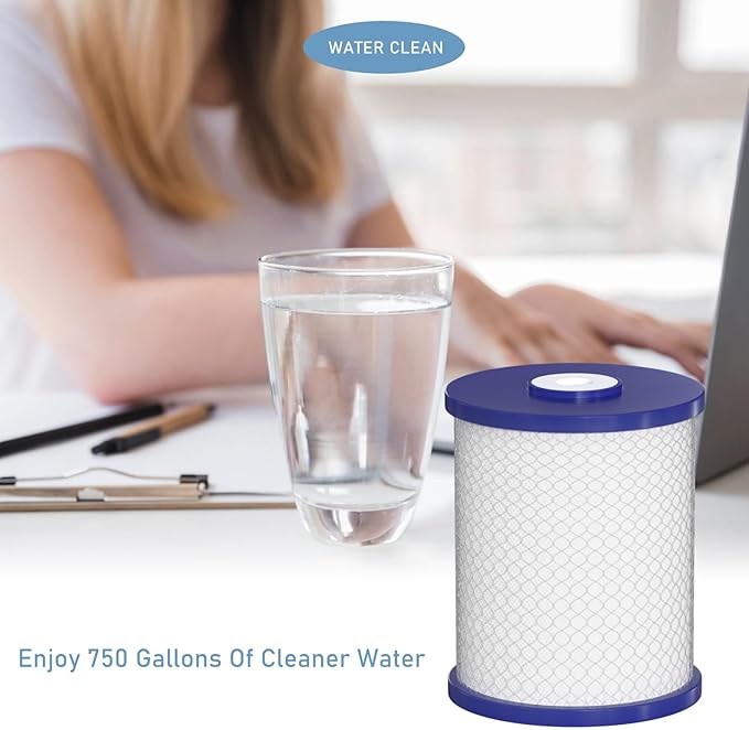Coconut Shell Activated Carbon Water Filters Compatible with Royal Prestige Frescapure 4000, 4500, 5000, 6000 CT, 6000 UC, WF0705 Water Filter Systems, 750 GPD Life Span - 0.5 Micron 2 Pack