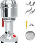Electric Grain Mill Grinder 700g,High Speed 2400W Spice Herb Mill Grinders, Stainless Steel Pulverizer Powder Machine for Dry Cereals Grains Herbs Spice Coffee Corn Bean Pepper,Stand Type