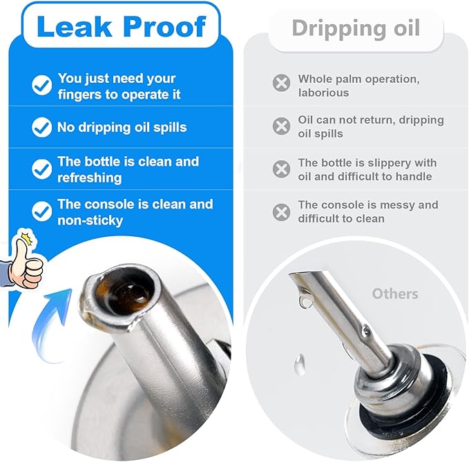 4PCS 3-in-1 Liquor Bottle Pourers with Speed Spouts,Automatic Sealing Spout with Built-in Caps - Dishwasher Safe, Alcohol Speed Spouts - 4PCs with 4 Adapters (Silver And White)