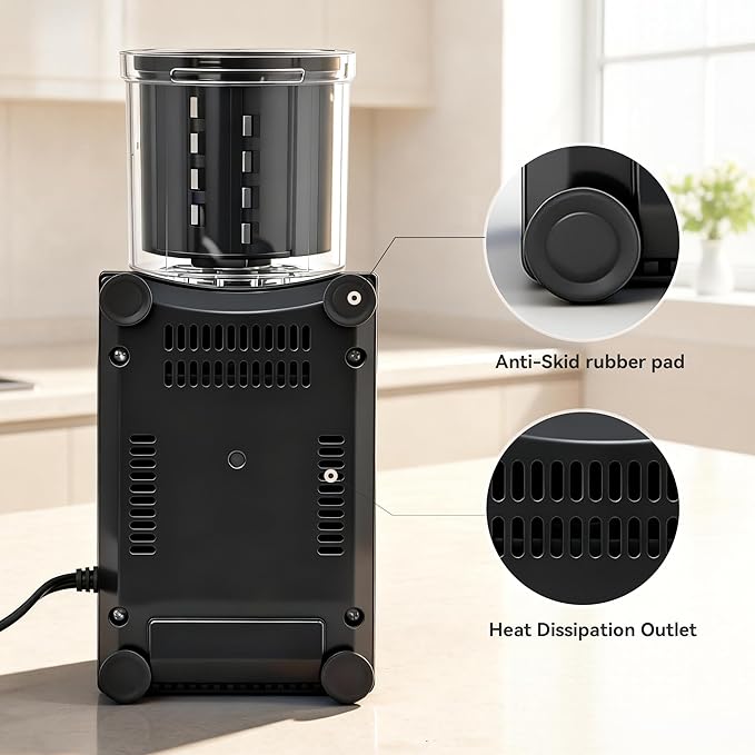 Snow Cone Machine & Shaved Ice Machine, Crushed Ice Maker in Stainless Steel Metal Design with Ice Pick & Tray – Powerful Motor, Sharp Blades, Fast Ice Shaving for Home, Parties