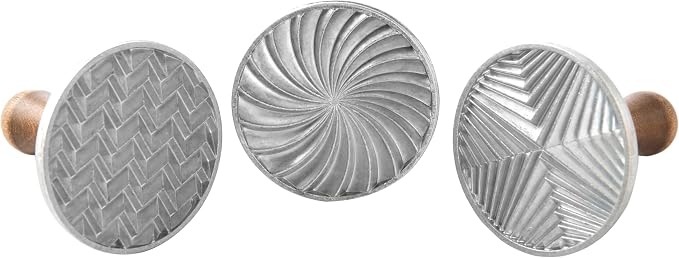 Nordic Ware Geo Cast Cookie Stamps