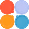 LUVCOSY 2 Cup Silicone Replacement Lids Storage Cover for Pyrex 7200-PC Glass Bowls (Container not Included) 4 Pack Microwave, Dishwasher and Freezer Safe