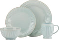Lenox French Perle Groove Dinnerware, Stoneware, 4-Piece Place Setting