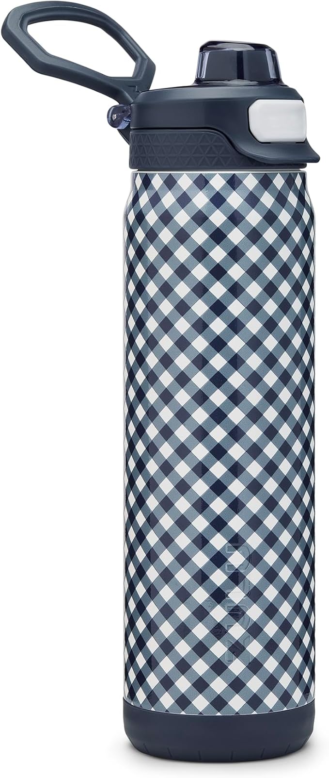 ZULU Powerfill Pro 24oz Stainless Steel Water Bottle - Checkmate Navy