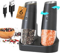 Gravity Electric Salt and Pepper Grinder Set