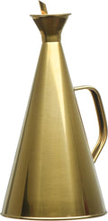 Gold Stainless Steel Oil Cruet