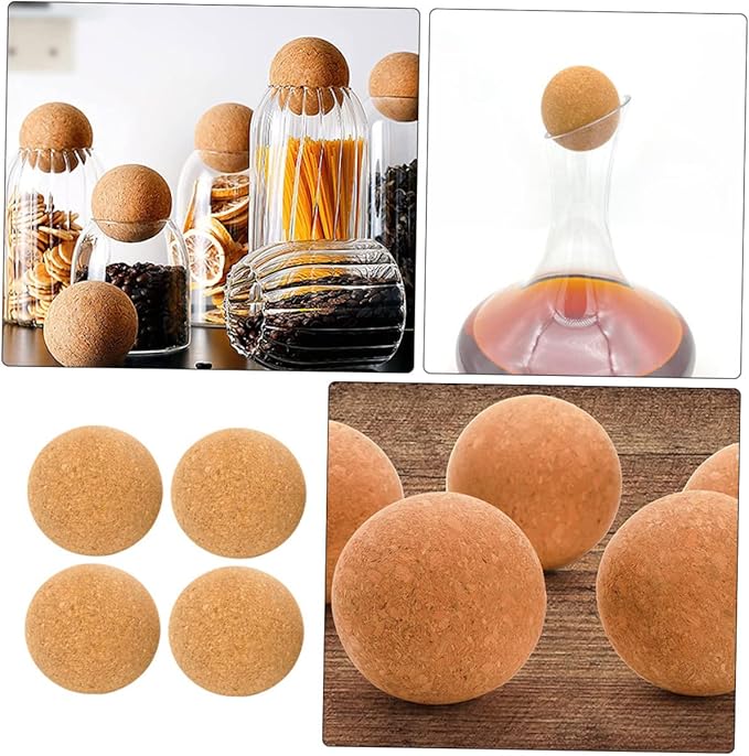SHOWERORO 2sets Wine Stoppers for Home Bar Club Party Easy to Use Excellent Sealing Effect Banquet Wine Stopper 4pcs*2
