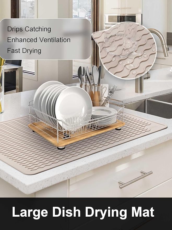 XiFEO Stove Top Covers for Electric Stove, Food Grade Heavy Duty Silicone Glass Stove Top Cover Protector, Induction Cooktop Protector, Heat Resistant Range Ceramic Stove Top Covers Mat, Oven Cover