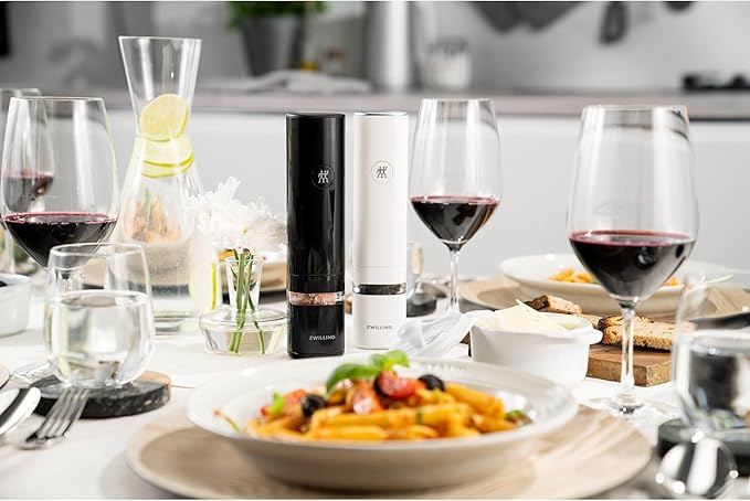 ZWILLING Enfinigy 2-pc Electric Salt/Pepper Mill Set