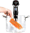 Chefman Sous Vide Immersion Circulator w/ Precise Temperature, Programmable Digital Touch Screen Display and Easy to Use Controls, Black