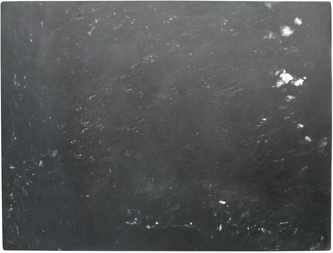 Fox Run Marble Pastry Board, Black, 12 x 16 x 0.5 inches