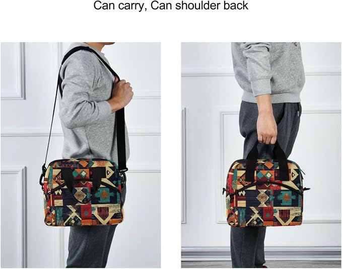 Insulated Lunch Bag Reusable Lunch Tote Bag Cooler Bag for Women Men Adult Lunch Box with Adjustable Shoulder Strap Leakproof Lunch Bag for Work School Picnic Camping