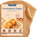 90 Pack Parchment Paper Baking Sheets, 12x16IN Precut Non-Stick Parchment Paper for Baking, Grilling, Air Fryer, Steaming-Unbleached Parchment Paper Liner for Bread Cup Cake Cookie And More