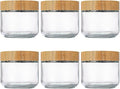 Glass Storage Jar with Airtights Lid for Overnight Oats Yogurt Parfaits and Food Storage 300ml 480ml Glass Food Container