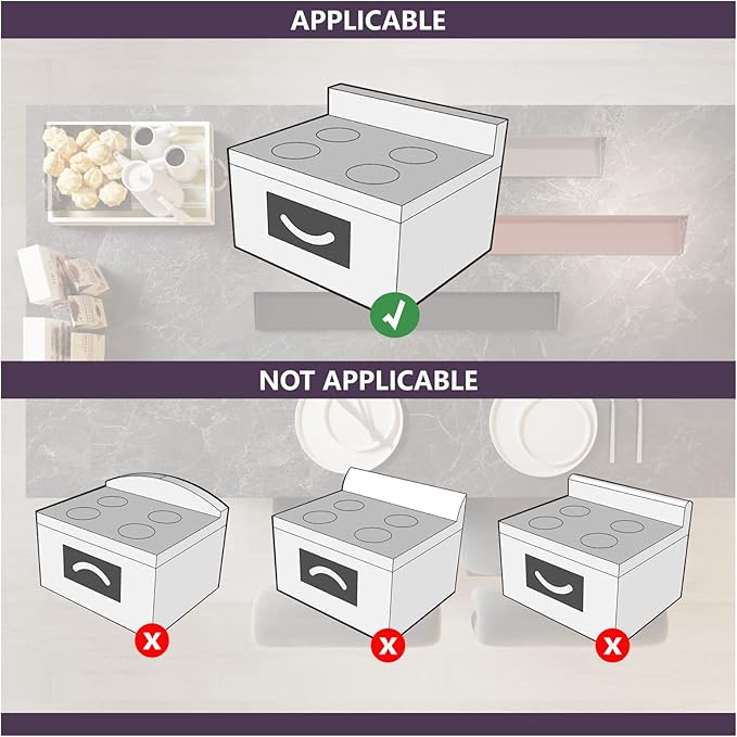 STUTOV 30" Magnetic Stove Top Shelf – Brushed Copper Spice Rack and Seasoning Organizer – Kitchen Shelf for Back of Stove – Over Stove Rack and Storage Organizer