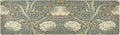 ALAZA William Morris Trivet Table Runner 40 Inches Long Trivet for Hot Pots and Pans/Hot Dishes,Table Protector Heat Up to 230F, Decorative Hot Plates Mat for Kitchen Countertop