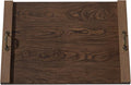 Gas Stove Top Cover: Wooden 30"L x 22"W x 0.8"Th Electric Stovetop Covers, Noodle Board with Handles, Wood RV Cutting Board for Kitchen Counter