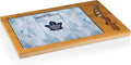PICNIC TIME NHL unisex-adult NHL Icon Glass Top Cutting Board & Knife Set