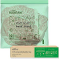 BEIDOU-PAC Compostable Gallon Food Storage Freezer Bags, 50 Count | 2 Mil | 10.5" * 10.7", Freshness Easy Open Biodegradable, Eco-Friendly Reclosable Compost Zippper Bags