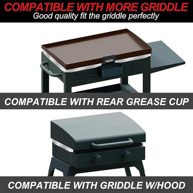 Wind Guards for Blackstone 36 Inch Griddle, Blackstone Griddle Accessories Fit for Black stone Grill, Magnetic Stainless Steel Wind Screens, Protect Flame Hold Heat, Save Gas, Compatible with Hood
