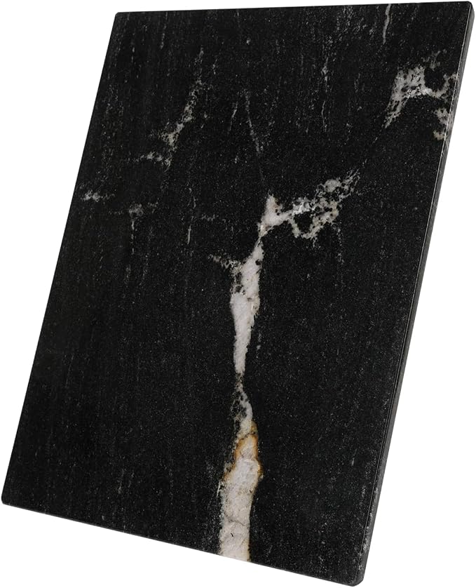 Koville Brazilian Natural Granite Cutting Board for Kitchen, 16x20inch Extra Large Hand Crafted Stone Slab for Cheese, Charcuterie, Pastry Board - Wedding Gift, House Warming Gift