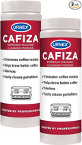 Urnex Cafiza Professional Espresso Machine Cleaning Powder 566 grams (2 Pack) - Made in USA