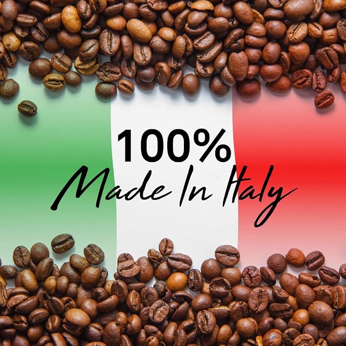 ITALIAN COFFEE FOR ESPRESSO LOVERS Italian Coffee capsules compatible with Verismo, CBTL, Caffitaly, K-fee systems (Sampler, 4 flavors, 40 pods tot., No decaf)