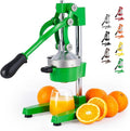 CO-Z Manual Citrus Juicer, Professional Orange and Lemon Juice Maker, Easy to Clean, Green