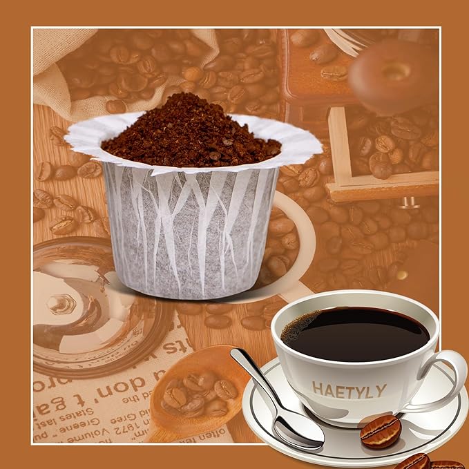 Irmidi 2 Pack Reusable K Cup Coffee Pods Fit all K Cups with 600 Count Disposable Coffee Filter Compatible with Single Serve Coffee Maker 2.0 & 1.0