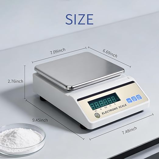 Analytical Balance 1000gx0.01g High Precision lab Scale 0.01g Accuracy Gram Scale for Jewelry Gold Kitchen Digital Scale (No Test Weight)