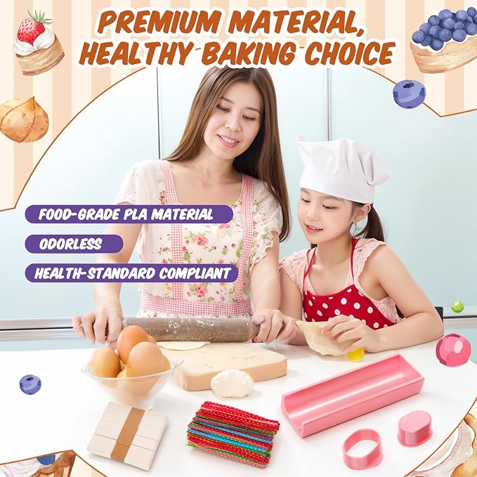 Cakesicle Cutter, Cakesicle Mold Set with 9in Tray, Cake Pop Mold with 100 Sticks, 100 Bags and 100 Ribbons, Baking Tools for Baby Shower Home Birthday Parties Wedding Desserts