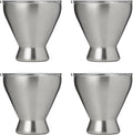 Cambridge EPCNY2ASTCB2DS 11 Oz Stainless Steel Insulated Cocktail Tumblers, Set Of 4