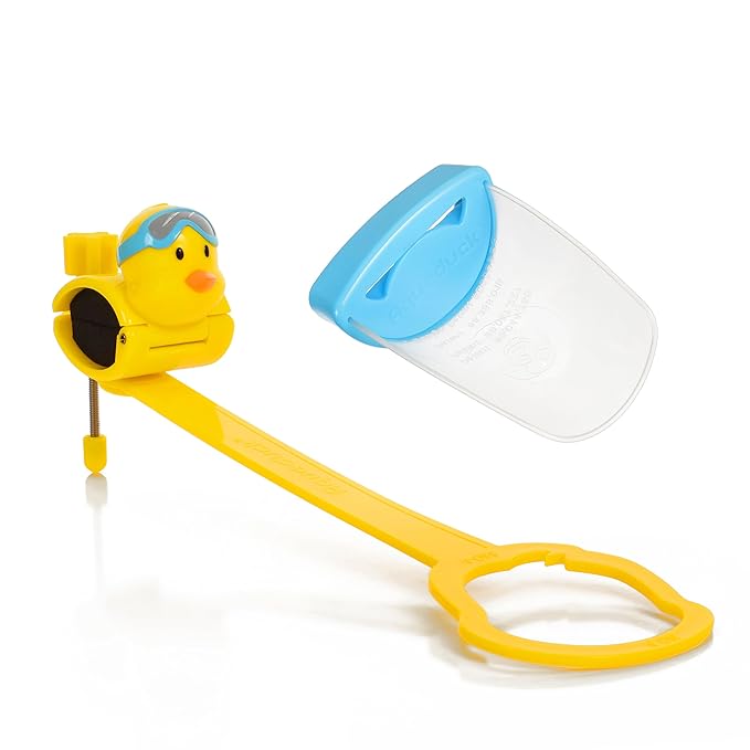 Aqueduck Faucet Handle Extender Set. Connects to Sink Handle and Faucet to Make Washing Hands Fun and Teaches Your Baby or Child Good Habits and Promote Independence to Them.