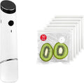 Vacuum Sealer for Food, Handheld Vacuum Sealer Easy Mode (Vacuum Sealers+ 50 Reusable Vacuum Seal Bags)