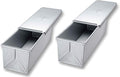USA Pan Pullman Loaf Pan with Cover, Large w Set of 2