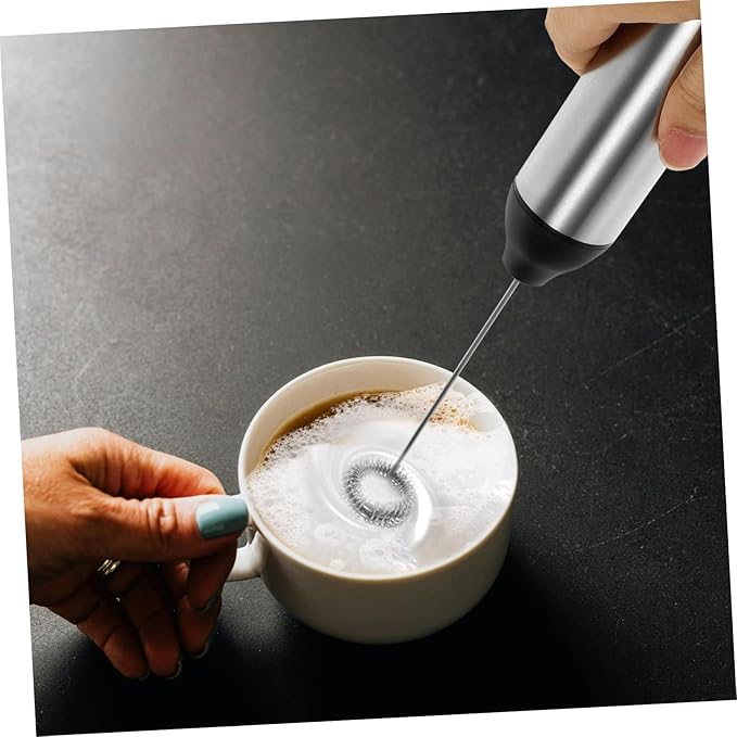 Egg Milk Frother Machine Electric Handheld Foamer for Latte Cappuccino Formula