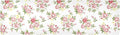 Flower Trivet Table Runner 40 Inches Long Pink Rose Flower Floral Heat Resistant Hot Pad Multi Purpose Mat for for Hot Pots Pans Kitchen Countertops