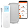 Smart Wireless Meat Thermometer- Digital Meat Thermometer for Smoker, Grilling & Oven Smartphone App Digital Meat Thermometer Wireless, 200ft Range, Rechargeable (One Probe)