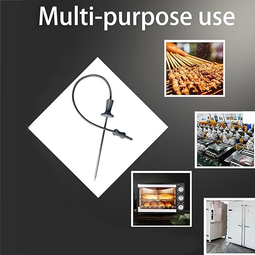 OEM Replacement GE WB20T10024 Oven Meat Probe | Direct Fit for WB20X5050 & Cafe Series | Precision Oven Temperature Probe & Turkey Temperature Probe for Electric/Gas Ovens