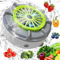 Fruit and Vegetable Washers,Portable Electric Fruit and Vegetable Washing Machine, Fruit Purifier Clean Fresh Produce in Water, Waterproof Fruit, Vegetable, Meat and Tableware Cleaner