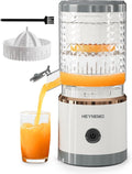 Portable Electric Orange Juicer, Rechargeable Citrus Juicer with USB-C Charging, Automatic Orange Squeezer Machine, 8oz Fresh Juice Capacity, Easy Clean Compact Juicer for Home & Travel