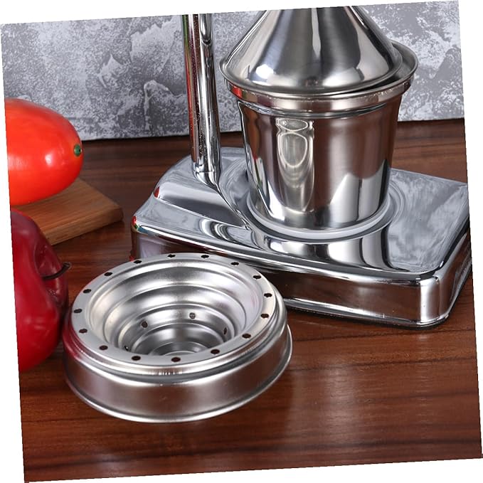 Manual Juicer Extractor Fruit Vegetable Press Machine No Electricity Needed Easy to Clean Stainless Steel